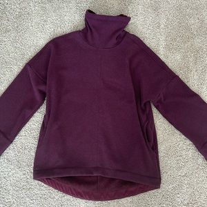 Athleta Cozy Karma Funnel Neck Sweatshirt